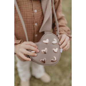 Leevje Kinderhandtasche Brown Heart