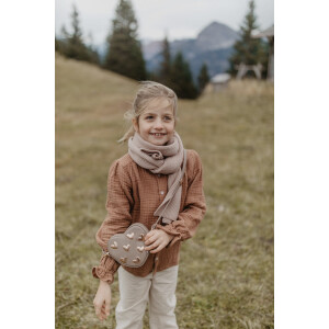 Leevje Kinderhandtasche Brown Heart
