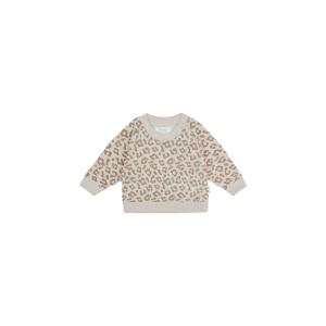 Leevje Baby-Pullover mit Leoprint