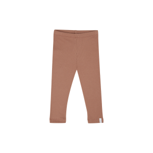 Leevje Leggings aus Bio-Baumwolle Pecan