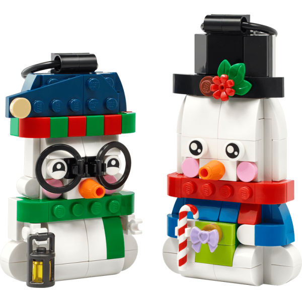 LEGO Iconic Deko-Schneemänner 40812