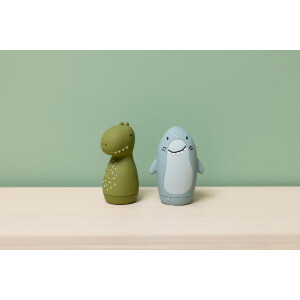 Trixie Badespielzeug 2er Set - Mr. Shark & Mr. Dino