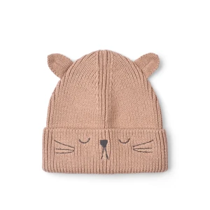 Liewood Babymütze Gina Beanie mit Katzenstickerei