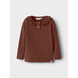 Lil Atelier Longsleeve mit Rüschenkragen