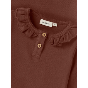 Lil Atelier Longsleeve mit Rüschenkragen