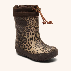 Bisgaard Thermo-Gummistiefel Leopard mit Wolle
