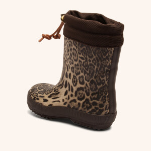 Bisgaard Thermo-Gummistiefel Leopard mit Wolle