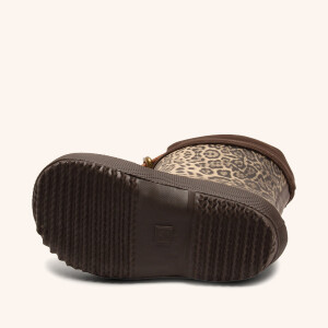 Bisgaard Thermo-Gummistiefel Leopard mit Wolle