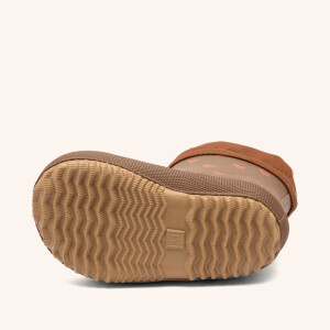 Bisgaard Baby Thermo-Gummistiefel Chocolate Heartbeat mit Wolle