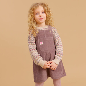 Wheat Cordkleid Pinafore Caroline
