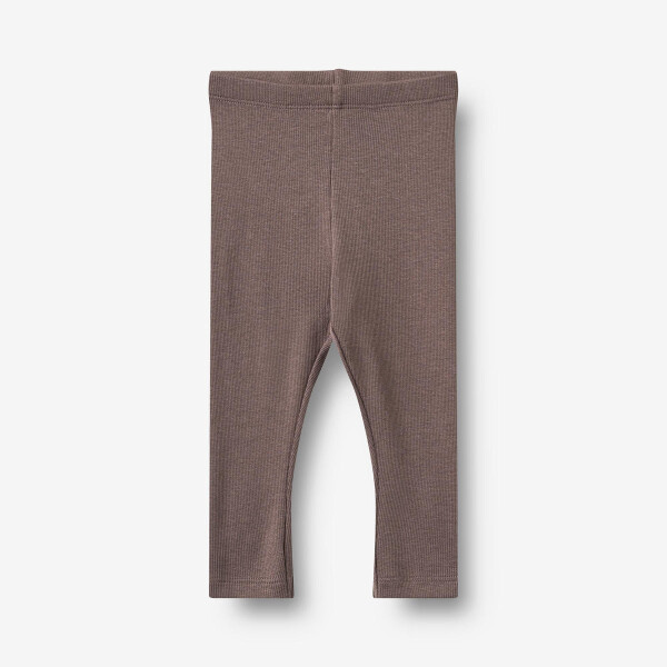 Wheat Rib-Leggings Maddy Plum Truffles