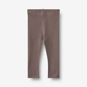 Wheat Rib-Leggings Maddy Plum Truffles