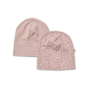 Wheat 2 Wool Hat Emo Pale Lilac Flowers