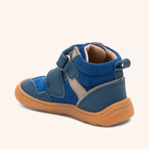 Bisgaard Barefoot Sneaker MidCut Becky Tex Blue