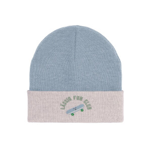 Lässig Beanie Mütze Merino Wolle