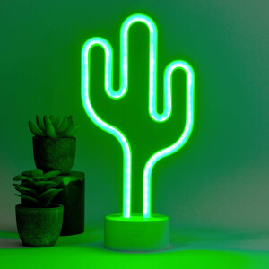 Legami LED-Lampe mit Neoneffekt - It‘s a Sign - Kaktus
