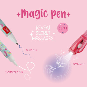 Legami Magic Pen - Stift mit unsichtbarer Tinte