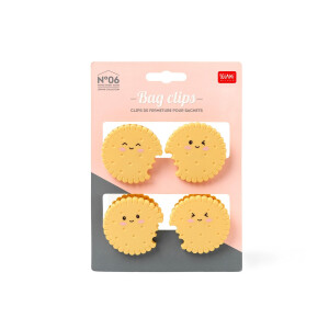 Legami Verschlussklammern - Bag Clips - Kekse