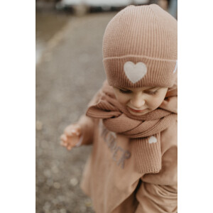Leevje Chunky-Strickschal Hearts
