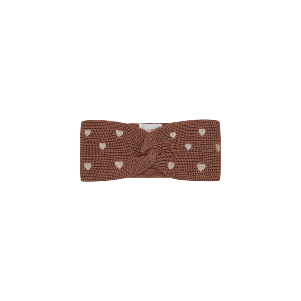 Leevje Chunky-Strick-Stirnband Hearts