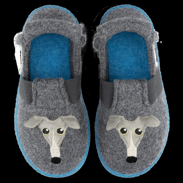Nanga Hausschuhe Bio-Wolle Greyhound 2.0