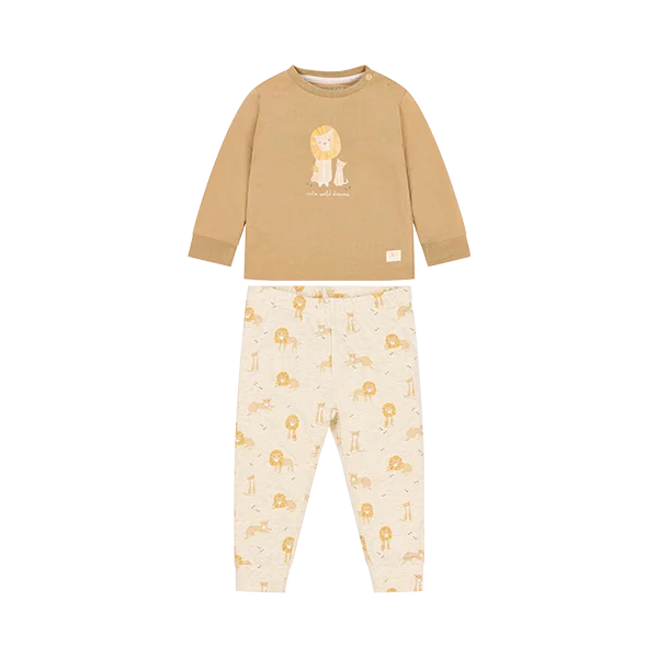 Little Dutch Zweiteiliger Pyjama Safari Löwe