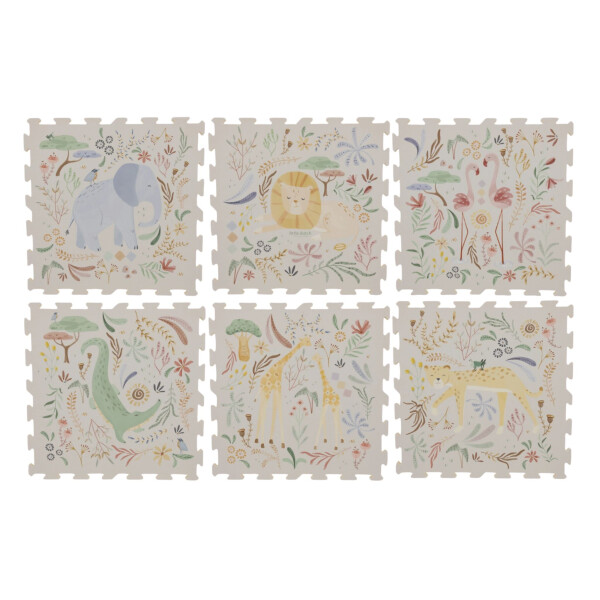 Little Dutch Puzzlematte Spielmatte Safaritiere