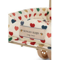 Konges Sløjd Kinder Einkaufswagen Coeur Coloré