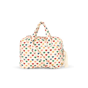 Konges Sløjd Puppenwickeltasche Coeur Coloré