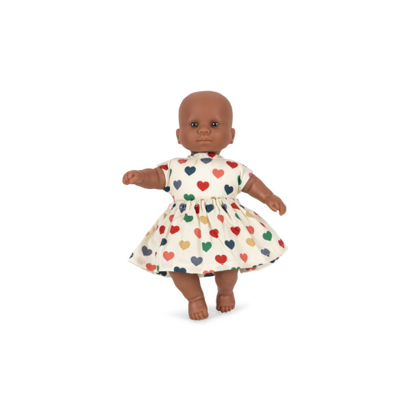 Konges Sløjd Mini Puppe Coeur Coloré