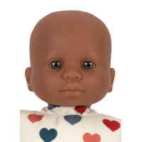 Konges Sløjd Mini Puppe Coeur Coloré