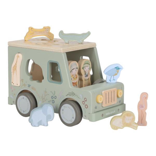 Little Dutch Steckspiel Safariauto