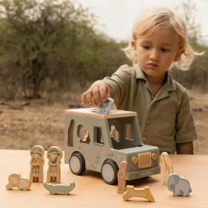 Little Dutch Steckspiel Safariauto