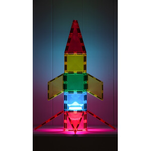 Connetix Magnetbausteine Light Rocket Pack 30 Teile