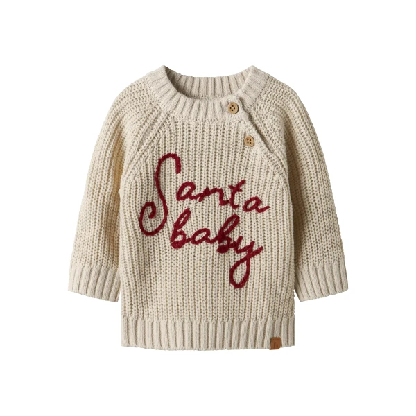 Lil Atelier Strickpullover Santa Baby