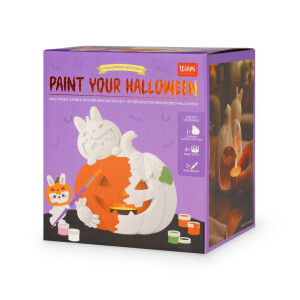 Legami Halloween-Kerzenhalter-Deko-Set - Paint Your...