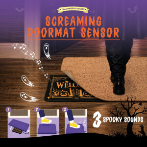 Legami Halloween Türmatte mit Sound - Screaming Doormat