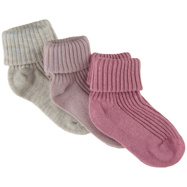 Minymo Babysocken Rib 3er Pack