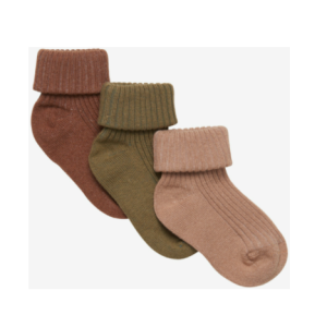 Minymo Babysocken Rib 3er Pack