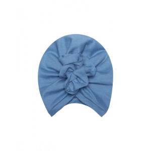 Wooly Organic Turbanmütze Ruffle
