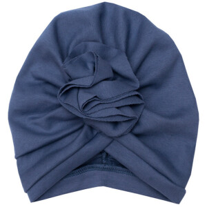 Wooly Organic Turbanmütze Ruffle