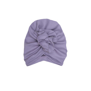 Wooly Organic Turbanmütze Ruffle
