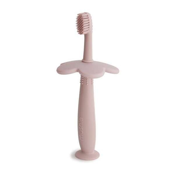 Mushie Trainings-Zahnbürste Blume