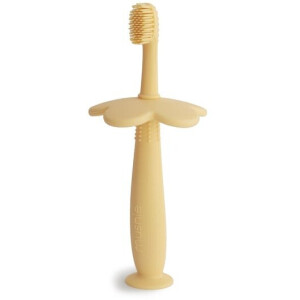 Mushie Trainings-Zahnbürste Blume