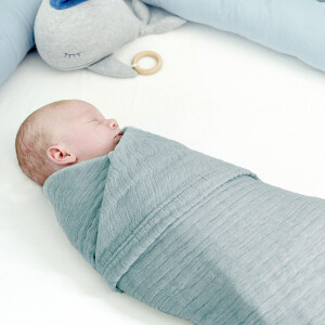 Nordic Coast Company 4-in-1 Baby Musselindecke
