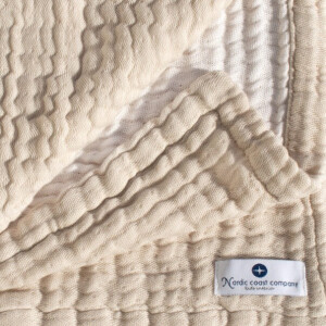 Nordic Coast Company 4-in-1 Baby Musselindecke