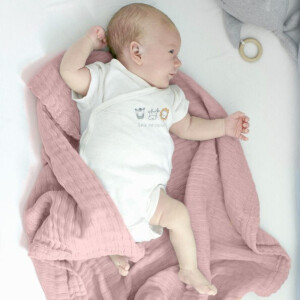 Nordic Coast Company 4-in-1 Baby Musselindecke
