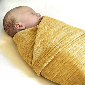 Nordic Coast Company 4-in-1 Baby Musselindecke